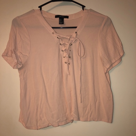 Peach crop top - Picture 1 of 4